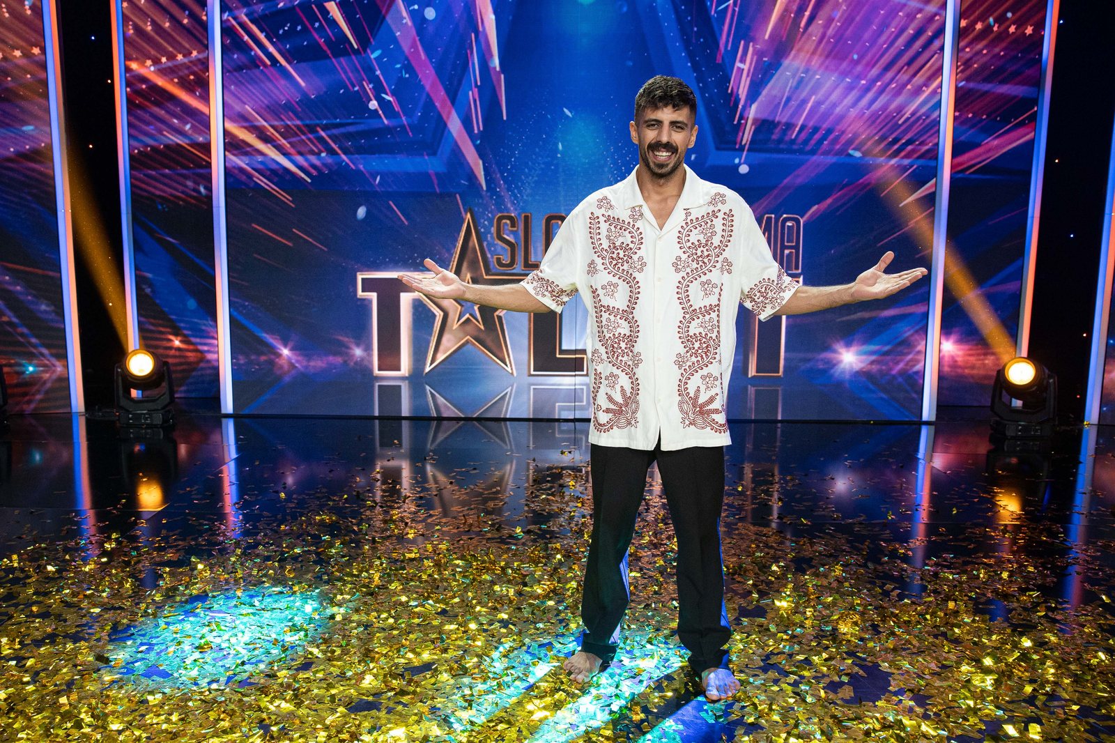 Slovenija Ima Talent – Golden Buzzer Confetti Moment